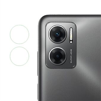 1 Set Camera Lens Protector voor Xiaomi Redmi 11 Prime 5G, individuele Soda-lime Glas Soft Lens Cover Clear Anti- Scratch Film