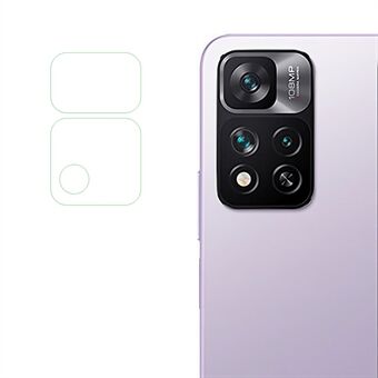 1 Set Voor Xiaomi 11i HyperCharge 5G Soft Rear Lens Protector Anti- Scratch Flexibele Soda-lime glas HD Clear Telefoon Back Lens Film