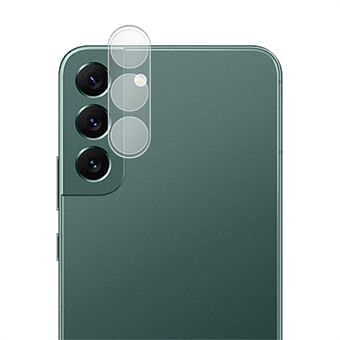 AMORUS Cameralensbeschermer voor Samsung Galaxy S23, Ultra Clear Anti- Scratch Zijdedruk Gehard Glas Film - Transparant