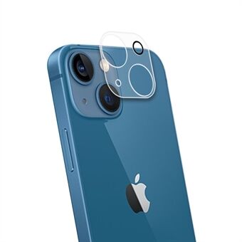 Voor iPhone 14 Max 6.7 inch Volledige bedekking Hoge Transparantie Anti-explosie AGC Glas Achteruitrijcamera Lens Protector: