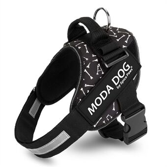 MODA DOG H047 Maat XS, Medium / Large Hondentuig Anti-Rush Easy Control Pet Vest - Peace Guard