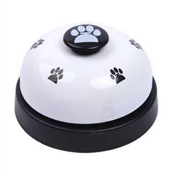 Pet Bell voor Dog Cat Training Interactief speelgoed genaamd Dinner Small Bells Footprint Ring Trainer Feeding Reminder