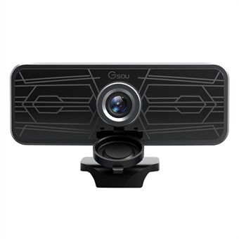 Gsou T16s 1080P HD-webcam met webcamcover Ingebouwde microfoon voor online cursussen Uitzending conferentievideo