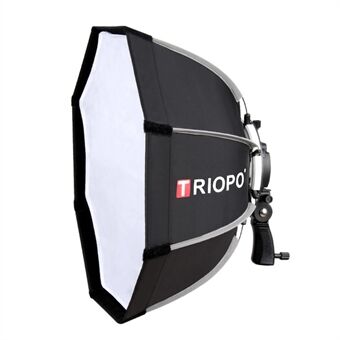 TRIOPO KS55 55 cm Draagbare Outdoor Octagon Paraplu Softbox Flash Speedlite Soft Box Reflector voor Fotostudio