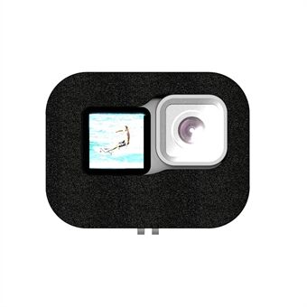 Schuimstof windschermbehuizing voor GoPro Hero 9 zwart