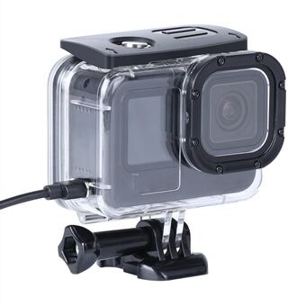 Camera Anti-drop beschermhoes Behuizing met kabelgat aan de zijkant voor GoPro Hero 10/9 "