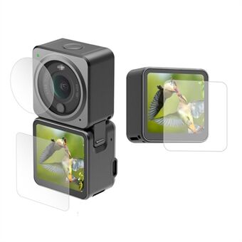 SHEINGKA FLW159 Gehard Glas Actie Camera Screen Lens Protector Film Set voor DJI Action 2.