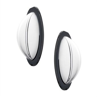 2 stuks Lens Guards voor Insta360 Een X3 PC Beschermende Lens Cover Case Set voor Actie Camera Accessoires Waterdichte Lens Protector: