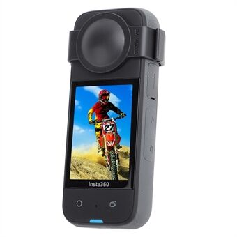 SUNNYLIFE IST-G517 Lensbeschermer voor Insta360 X3 Lens Guard Anti- Scratch Camera Lens Cover met Gesp Lock