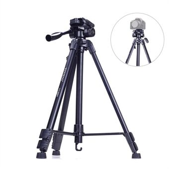 Head VCT-590 draagbare standaard met dempingskop voor Canon Nikon Sony SLR-camera