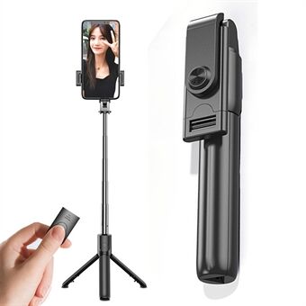 S02 Draagbare Bluetooth Afstandsbediening Mobiele Telefoon Houder Stand Live Streaming Intrekbare Selfie Stick