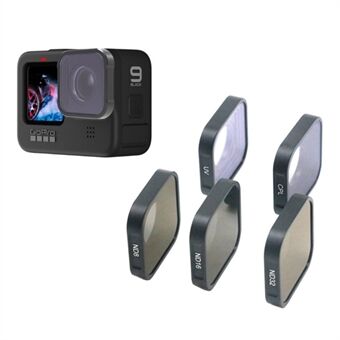 Optisch glas ND16 lensfilter lensbeschermer filter neutrale dichtheidslens voor GoPro Hero 9 Black