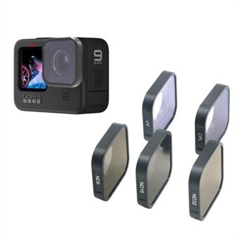Lensfilter ND8 Lensfilter met neutrale dichtheid Lensbeschermer voor GoPro Hero 9 Black