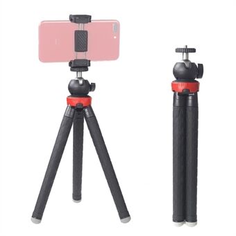 XILETU XS-110 Draagbare camerastatief Reizen Outdoor Live Selfie Stick- Stand met telefoonclip