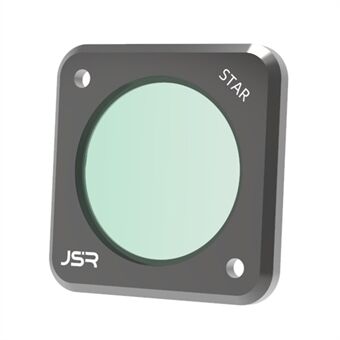 JUNESTAR JSR-1339-15 Voor DJI Action 2 STAR Filter Gecoat Optisch Glas Sport Camera Lens Filter