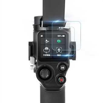 SUNNYLIFE RO-GHM449 2 Stuks voor DJI RS 3/RS 3 Pro Handheld Stabilizer Gehard Glas Touch Screen Protector Anti-vingerafdruk Cover Film