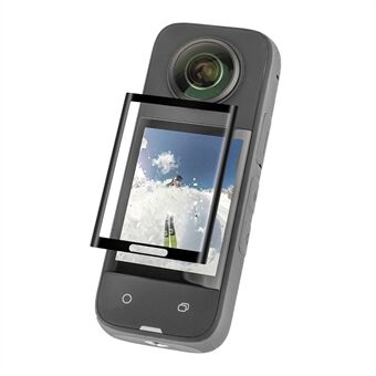 SUNNYLIFE IST-BHM491 1PC Gebogen Ontwerp Camera Screen Film voor Insta360 X3, anti- Scratch Volledige Bedekking Gehard Glas Screen Protector