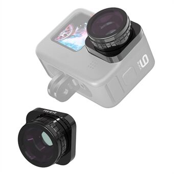 GP9 1953-23 Vervangende accessoires Camera Extra lensfilter Fisheye-lens voor GoPro Hero 9