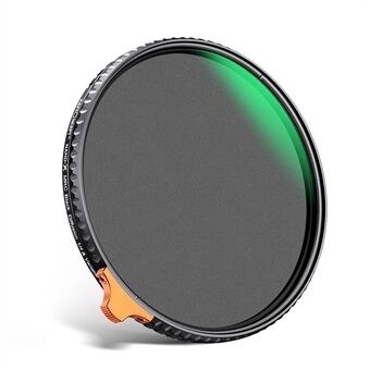 K&F CONCEPT Nano-serie KF01.1816 82mm ND2-32 1/4 zwarte mistdiffusie Cameralensfilter 2-in-1 meerlaags gecoat HD-filter