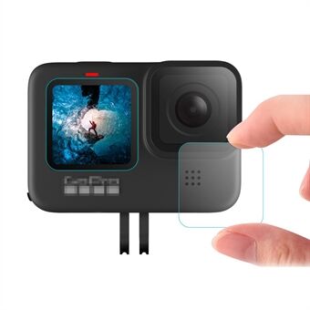 1 set beschermende film HD-schermbeschermer in gehard glas voor GoPro Hero 9