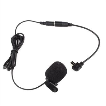 Mini USB-microfoon met clip + microfoonadapter voor GoPro Hero 4/3 + / 3
