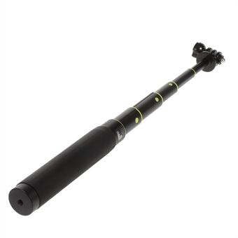 80 cm verlengde handheld selfie-monopod-staaf met polsband voor GoPro Hero 4/3 + / 3/2/1 - zwart