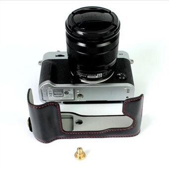 Beschermende PU lederen halve cameratas hoes voor Fujifilm XT10 / XT20 camera