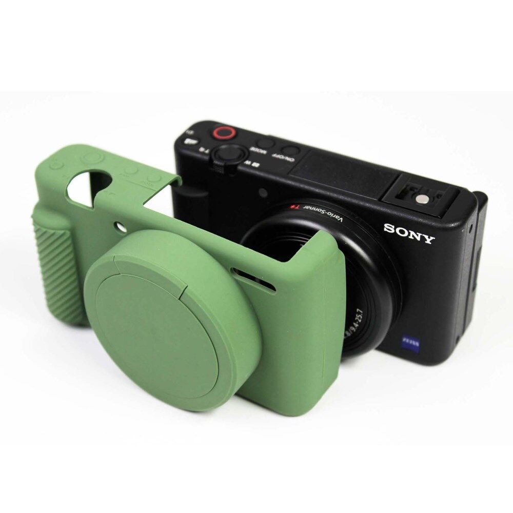 ergens Harmonisch leven Zachte siliconen hoes voor Sony ZV1-camera