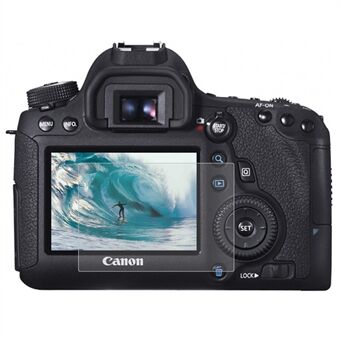 PULUZ PU5502 voor Canon 6D Camera 9H Screenprotector in gehard glas 0.3 mm 2.5D