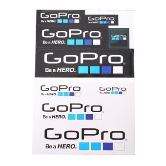GoPro Hero-Camera-Decals - Stickers - Grafische lijm - Set van 9 st.