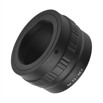 T2-NEX camera metalen lensbevestiging Ring T / T2 mount lensadapter vervanging voor Sony NEX-7 / NEX-6 / NEX-5 / NEX-5C / NEX-5N / NEX-5R / NEX-5T / NEX-3 / NEX -C3 / NEX-F3 / NEX-3N NEX E-Mount spiegelloze camera\'s accessoires