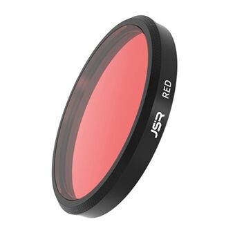 JUNESTAR JSR-1030-08 Waterdicht rood filter voor Insta360 GO 3 actiecamera Multi-coated oliebestendig lensfilter