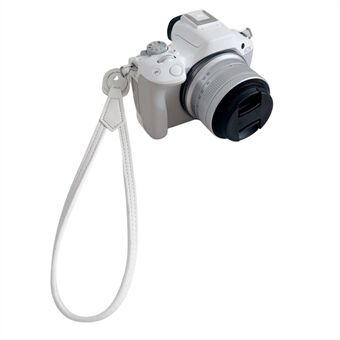 Voor Canon Nikon Sony Fujifilm Panasonic SLR Camera PU Lederen Handriem Buffalo Textuur Pols Touw