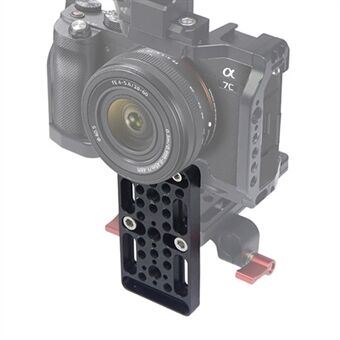 ZS45192-E1 Multifunctionele Camera Uitbreidingskaart voor Kaas Plaat Montage 1/4 3/8 Gat Schakelaar Plaat Fotografie Accessoires