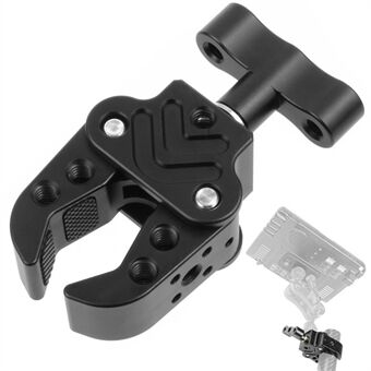 F41258 50mm Clamp Crab Claw Clip Mount Adapter Houder Klem voor Magic Arm Fill Light Monitor
