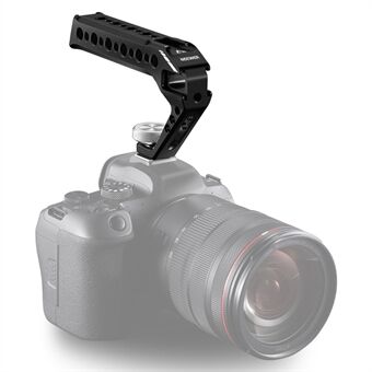 NEEWER ST28 Top Handgreep Camera Handgreep met Koude Schoen 1/4 3/8-inch Gat voor DSLR Camera Kooi Microfoon Licht Invullen
