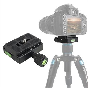BEXIN QR-60S Camera Quick Snelkoppelingsplaat Aluminium Statiefkop Head Adapter Mount