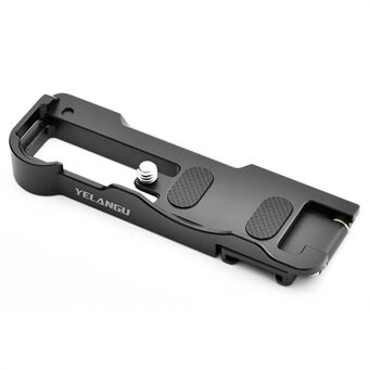 YELANGU CL12 voor Sony ZV-1 aluminium camera-basisplaat met antislip rubberen pad