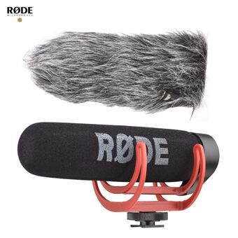 RODE VideoMic GO Super-cardioïde directionele microfoon met schokbestendige voorruit Lichtgewicht microfoon op camera voor DSLR DV-camcorder