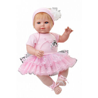 Babypoppenkleding Baby Sweet junior vinyl roze