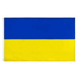 Grote Oekraïense Vlag - Nationale Vlag Oekraïne - 90 x 150- cm