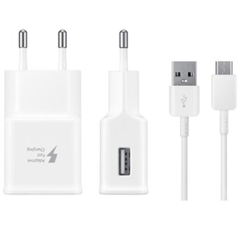 Originele Samsung USB-C Kabel & Adapter - EP-TA20EWE
