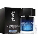 Yves Saint Laurent La Nuit De L'Homme Bleu Electrique - Eau de Toilette - Geurmonster - 2 ml 