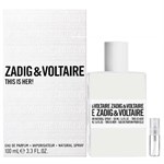 Zadig & Voltaire This is Her - Eau de Parfum - Geurmonster - 2 ml