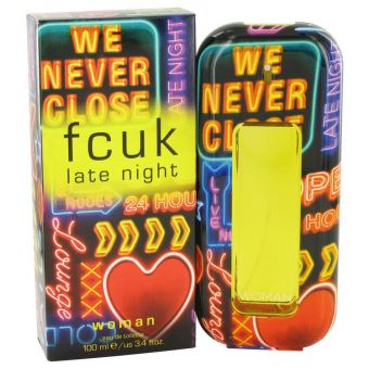 FCUK Late Night by French Connection - Eau De Toilette Spray 100 ml - voor vrouwen