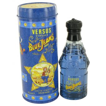 Blue Jeans by Versace - Eau De Toilette Spray (New Packaging) 75 ml - voor mannen