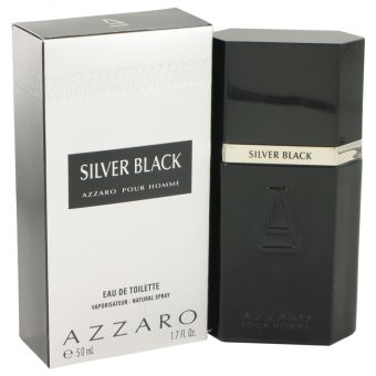 Silver Black by Azzaro - Eau De Toilette Spray 50 ml - voor mannen
