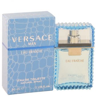 Versace Man by Versace - Eau Fraiche Eau De Toilette Spray (Blue) 30 ml - voor mannen