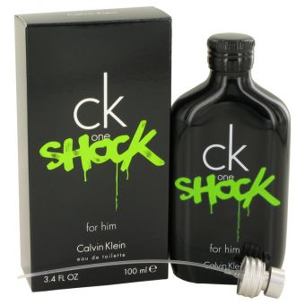 CK One Shock van Calvin Klein - Eau De Toilette Spray 100 ml - voor mannen
